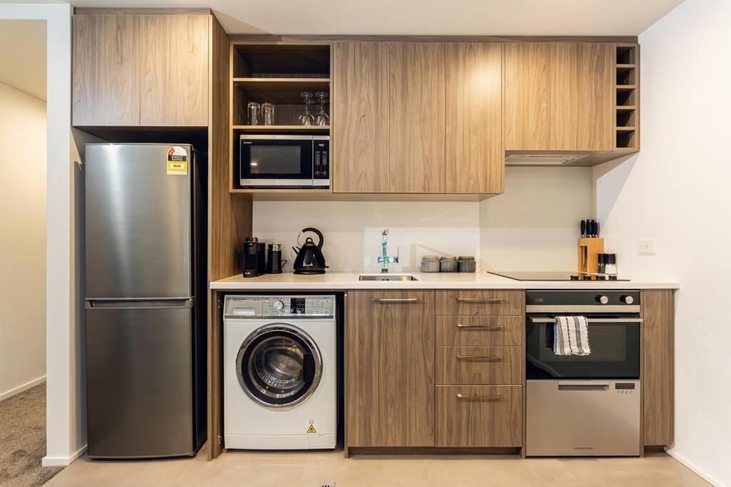 Stellar Central City Apartment - Hagley Park Christchurch Exteriör bild